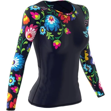 Női hosszú ujjú sportfelső Folk