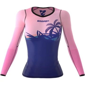 Női hosszú ujjú sportfelső Dreamy Sunset