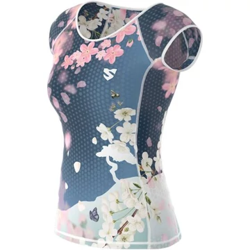 Női rövid ujjú sportfelső Blossom
